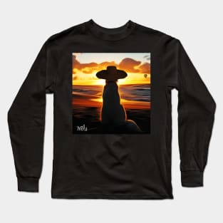 Alone by The Sea Long Sleeve T-Shirt